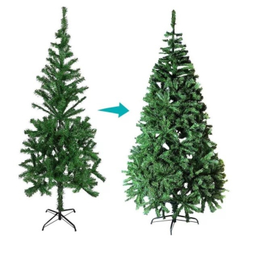 Nordmann műfenyő fém talppal, 150 cm 