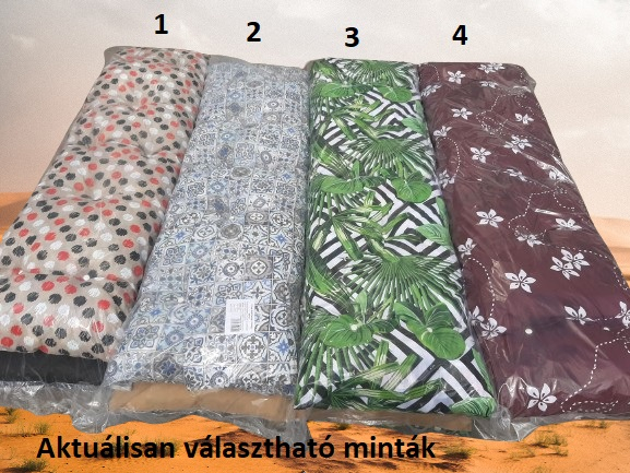 Hintaágy párna 170 cm-es, darálthabos 20